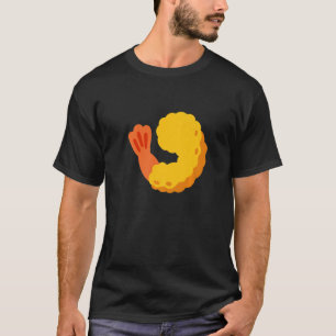 Fried Shrimp Shrimp Tempura Kostüm T-Shirt