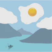 Fried Sun Aufkleber (Vorderseite)