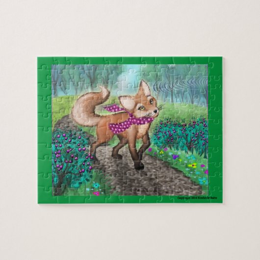 Frieda das Fox-Puzzlespiel Puzzle (Horizontal)