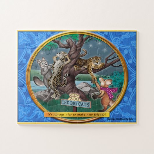 Frieda geht zum Zoopuzzlespiel Puzzle (Horizontal)