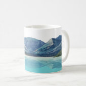 Frieda Schwanz-Tasse - Gebirgsszene Kaffeetasse (VorderseiteRechts)