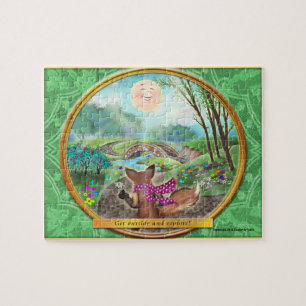 Frieda Schwanz-Volumen 2 - Go erforschen! Puzzle