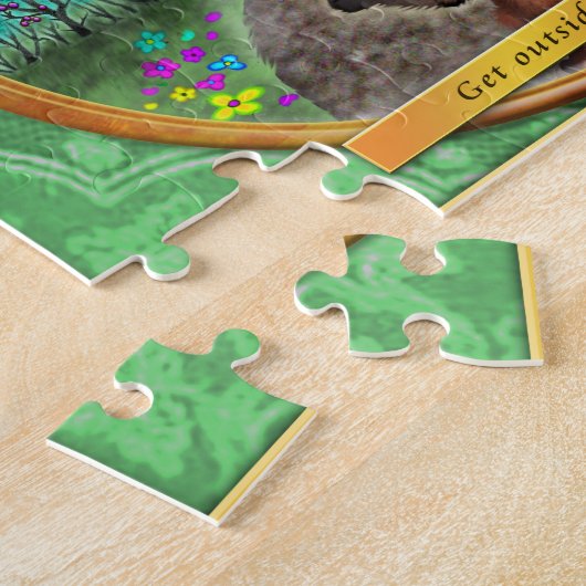 Frieda Schwanz-Volumen 2 - Go erforschen!  Puzzle (Seite)