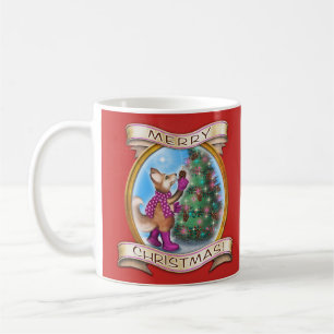 Frieda Schwanz-WeihnachtsTasse Kaffeetasse