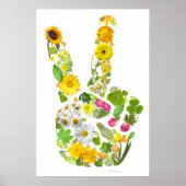 Friede bei der Eath Print Poster (Vorne)