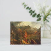 Friede bei Sunset von Thomas Cole Postkarte (Stehend Vorderseite)