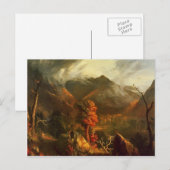 Friede bei Sunset von Thomas Cole Postkarte (Vorne/Hinten)