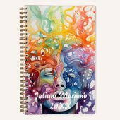 Friede bitte Individuelle Name Notizblock (Vorderseite)