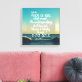 Friede der Bibel Leinwanddruck (Insitu (Wohnzimmer))