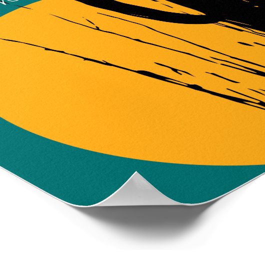 "Friede des Geistes" in der Wüste | Poster (Ecke)