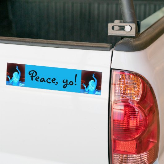 Friede, du! autoaufkleber (Auf Lkw)