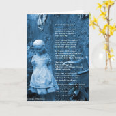 Friede Ich bringe dir gedankenvolles Grußkartenged Karte (Gelbe Blume)