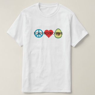 Friede, Liebe, Avocado - Fest des Florida Avocado T-Shirt