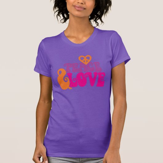 FRIEDE & LIEBE T-Shirt (Vorderseite)