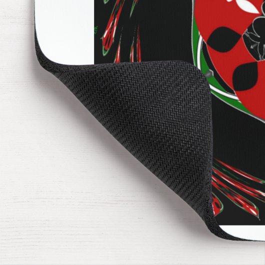 "Friede: mit Schild Emblem" Kunstdruckerei Mousepad (Ecke)