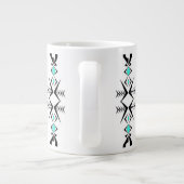 Friede ~ Ruhe Jumbo-Tasse (Rückseite)