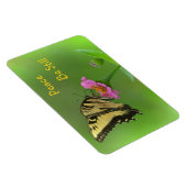 Friede sei immer noch Schmetterling Magnet (Rechte Seite)