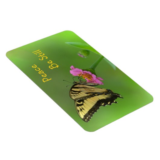 Friede sei immer noch Schmetterling Magnet (Rechte Seite)