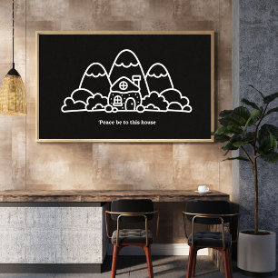 Friede sei in diesem Haus Geschenke zur Einweihu Poster