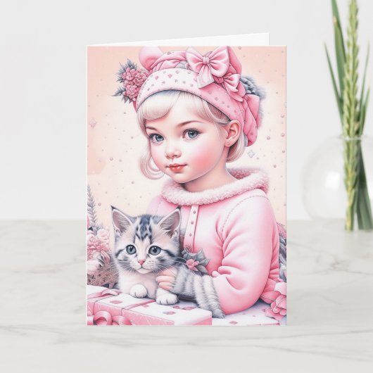 Friede sei mit dir und deinen | Weihnachten Karte (Vorderseite)