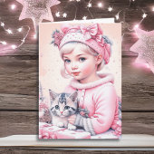 Friede sei mit dir und deinen | Weihnachten Karte