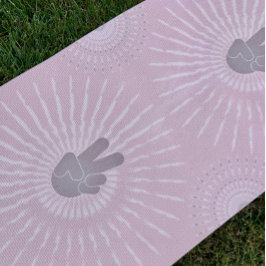 Friede sei mit dir Yoga Mat Yogamatte