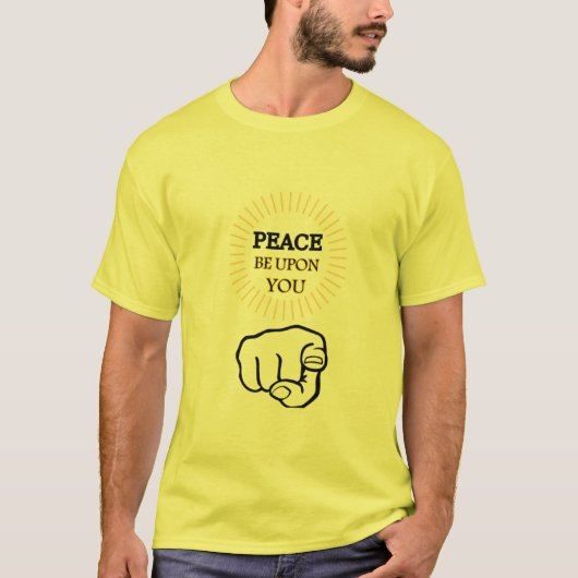 Friede sei mit euch T-Shirt (Vorderseite)