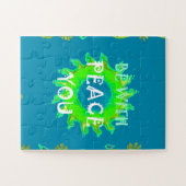 Friede sei mit Ihnen Art Print Puzzle (Horizontal)