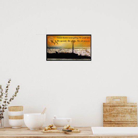 Friede sei noch . poster (Küche)