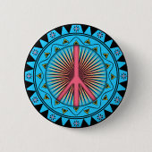 Friede ~ Sun Button (Vorderseite)