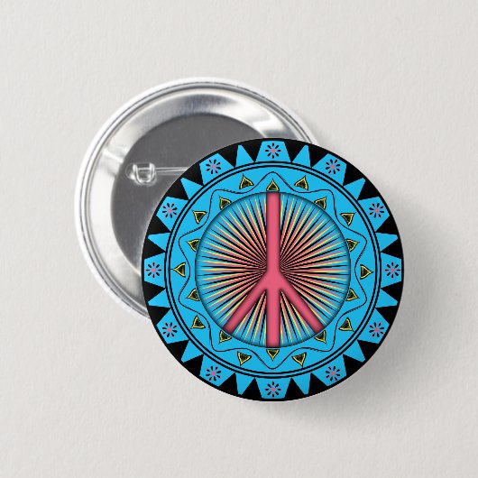 Friede ~ Sun Button (Vorne & Hinten)