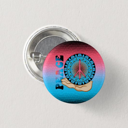 Friede ~ Sun Button (Vorne & Hinten)