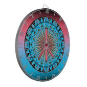 Friede ~ Sun Dartscheibe (Vorderseite Links)