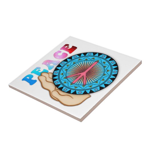 Friede ~ Sun Fliese (Seite)