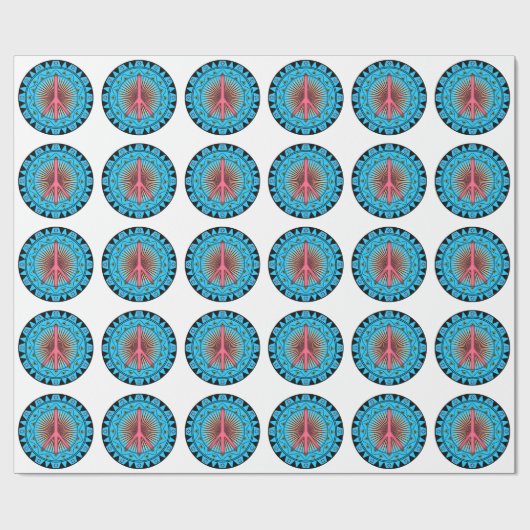 Friede ~ Sun Geschenkpapier (Flach)