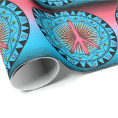 Friede ~ Sun Geschenkpapier (Rolleneckpunkt)