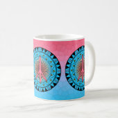 Friede ~ Sun Kaffeetasse (VorderseiteRechts)