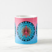 Friede ~ Sun Kaffeetasse (Mittel)