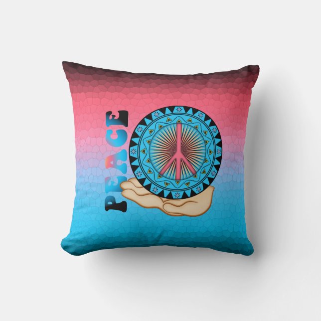 Friede ~ Sun Kissen (Vorderseite)