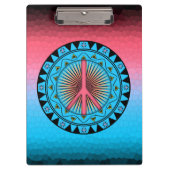 Friede ~ Sun Klemmbrett (Vorderseite)