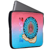 Friede ~ Sun Laptopschutzhülle (Vorne Rechts)