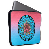 Friede ~ Sun Laptopschutzhülle (Vorne Rechts)