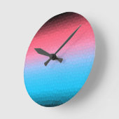 Friede ~ Sun Runde Wanduhr (Winkel)