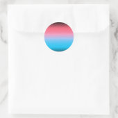 Friede ~ Sun Runder Aufkleber (Tasche)