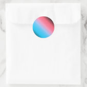 Friede ~ Sun Runder Aufkleber (Tasche)