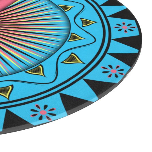 Friede ~ Sun Schneidebrett (Ecke)