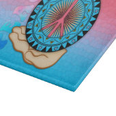 Friede ~ Sun Schneidebrett (Ecke)