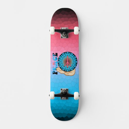 Friede ~ Sun Skateboard (Vorderseite)