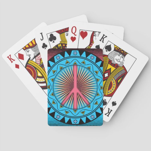 Friede ~ Sun Spielkarten (Rückseite)