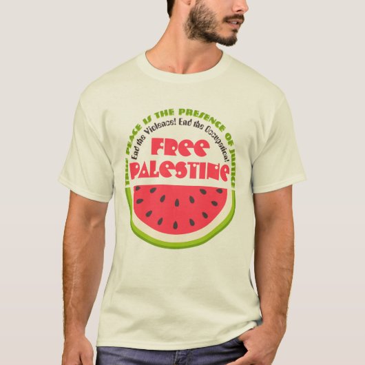 Friede von Watermelon T-Shirt (Vorderseite)